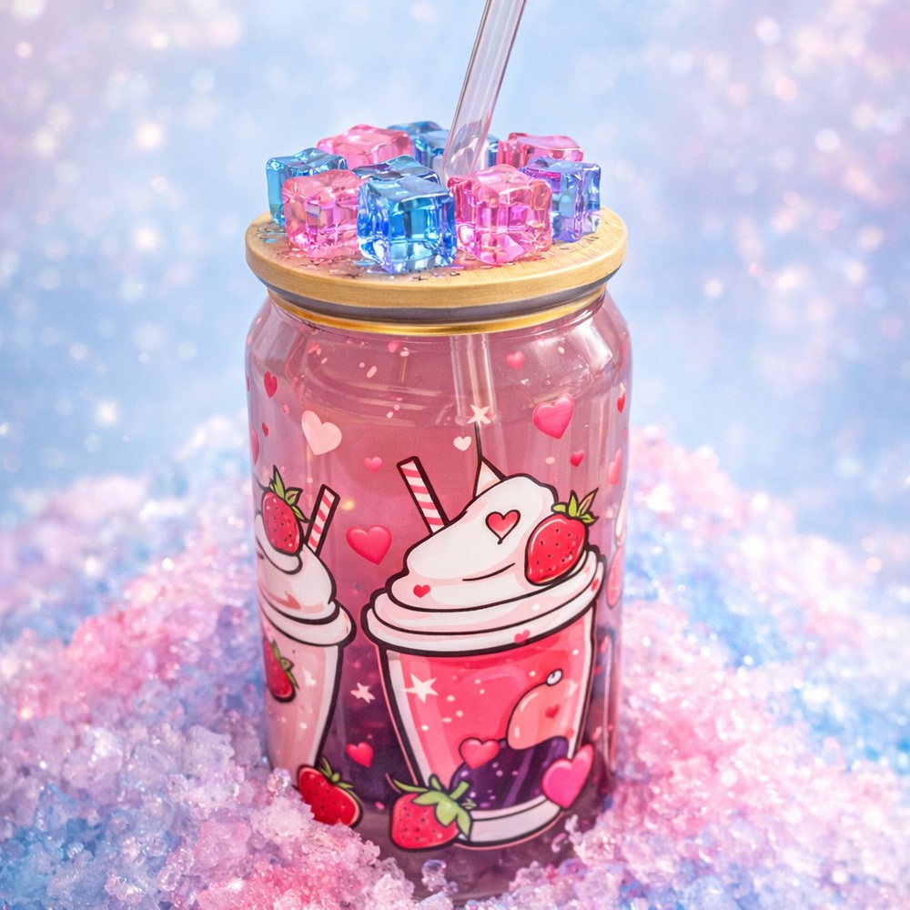 ✨ Chill & Pour Glass Tumbler | 20 oz ✨